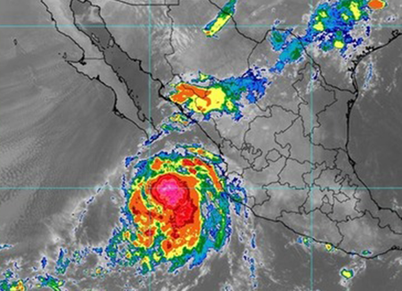 "Pamela" ya es huracán categoría 1