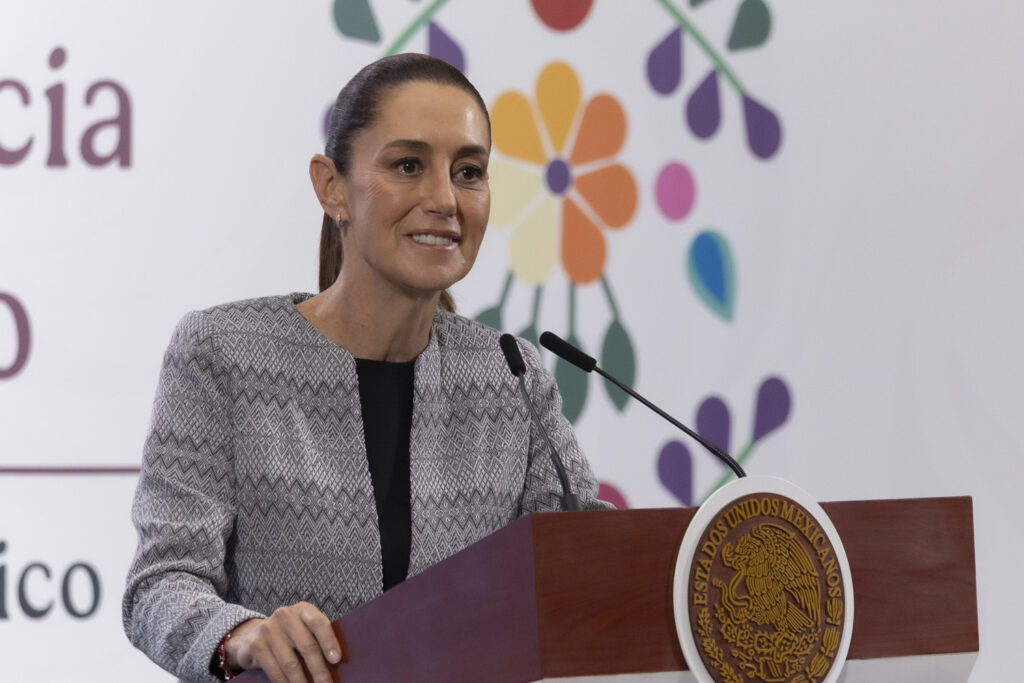 Sheinbaum con 77% de aprobación