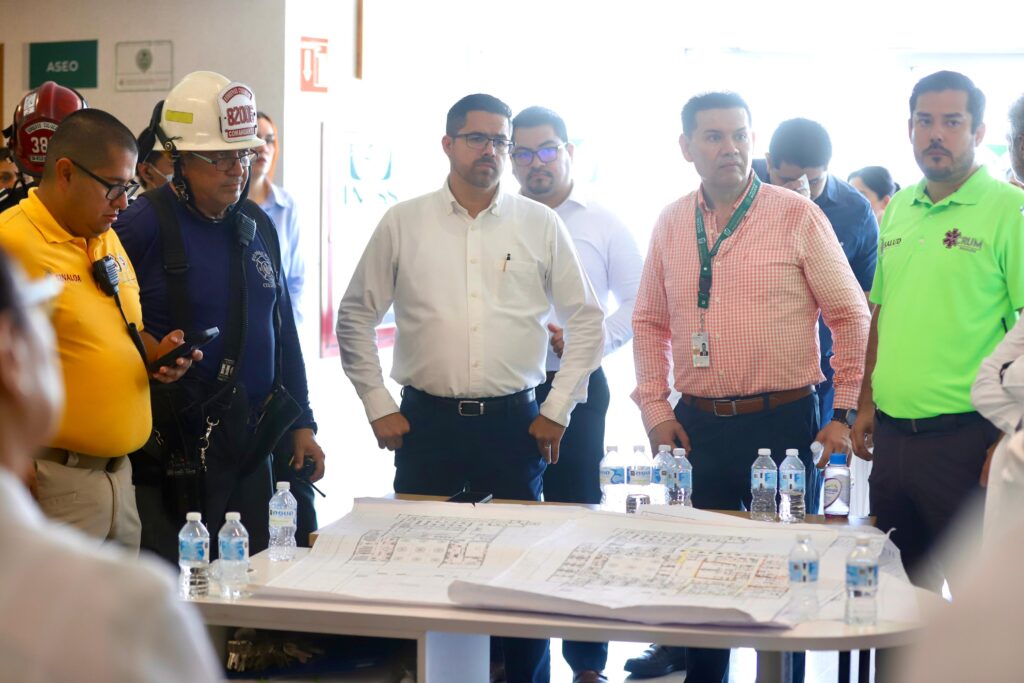 incendio en el Nuevo Hospital General de Culiacán