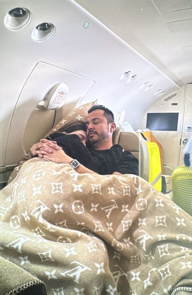 Belinda y el morenista García Parra