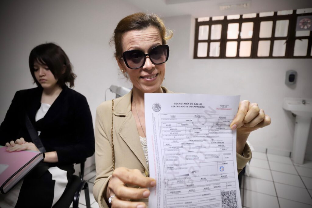 Certificado Electrónico de Discapacidad