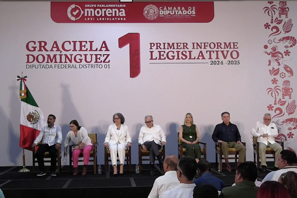 Graciela Domínguez Nava rinde su Primer Informe Legislativo