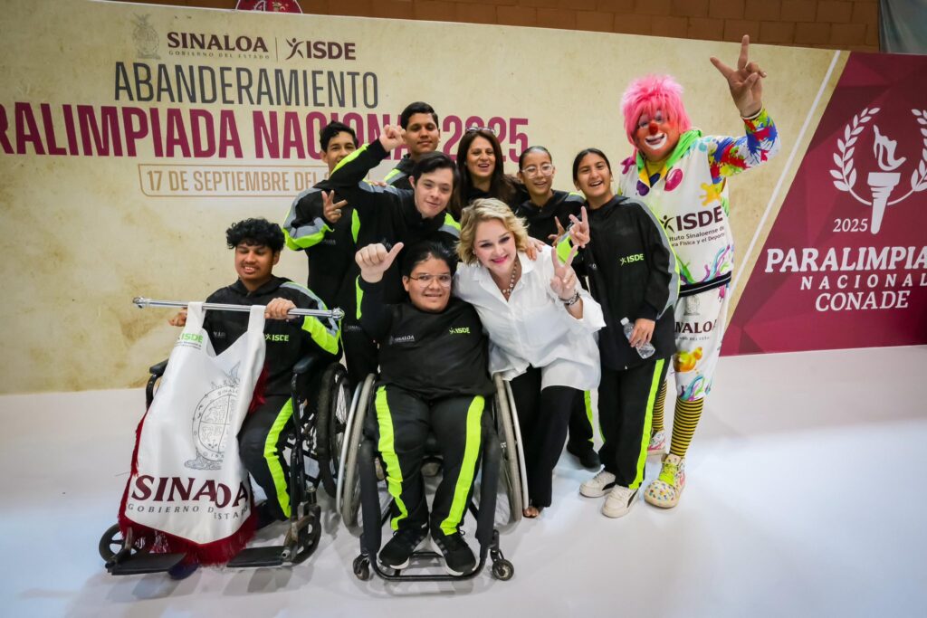 Sinaloa lista para las Paralimpiada Nacional 2025: Eneyda Rocha Abandera a la Delegación