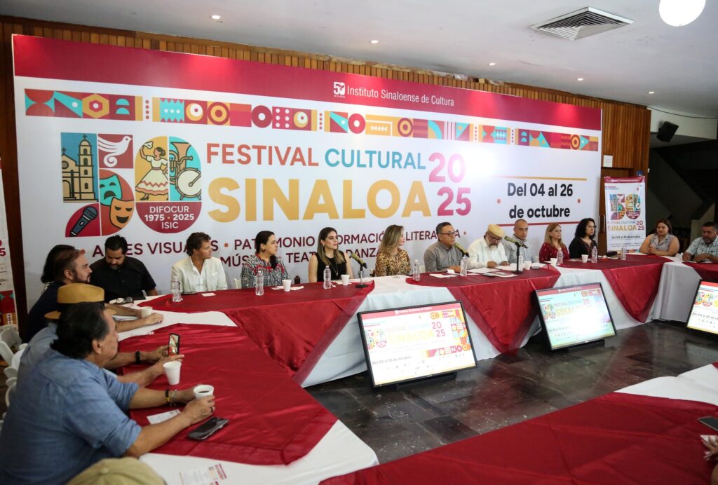 ISIC anuncia el Festival Cultural Sinaloa 2025
