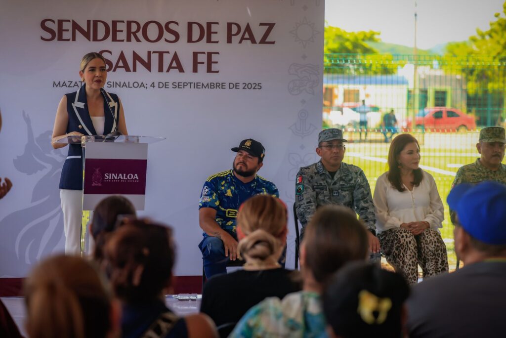 Mazatlán estrena Sendero de Paz: Rocha Moya inaugura parque para la convivencia familiar