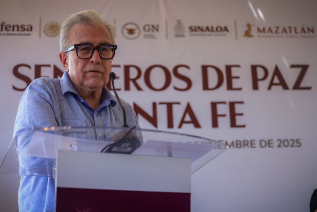 Mazatlán estrena Sendero de Paz: Rocha Moya inaugura parque para la convivencia familiar