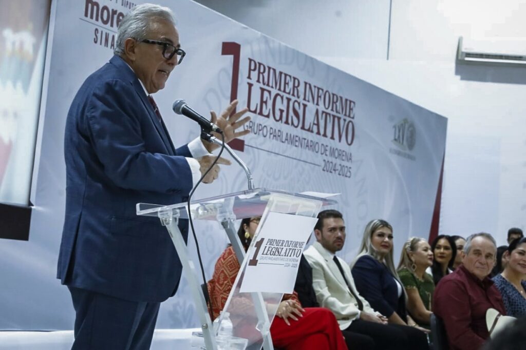 Diputados de Morena informan resultados en Guamúchil