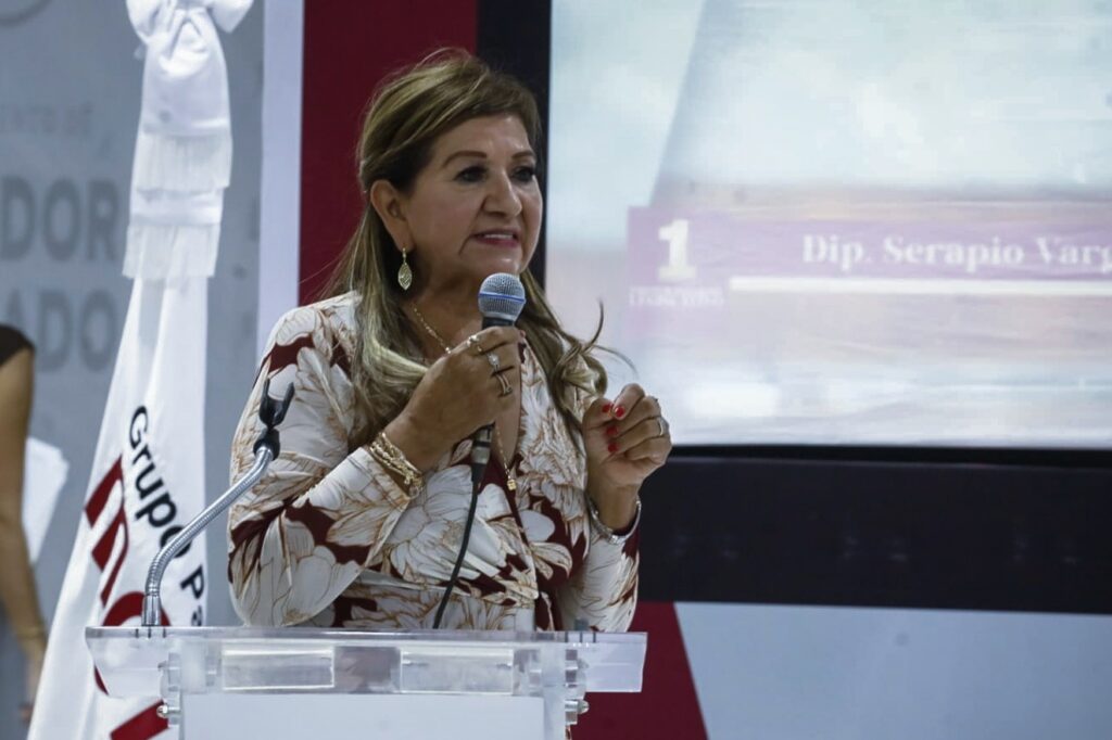 Diputados de Morena informan resultados en Guamúchil