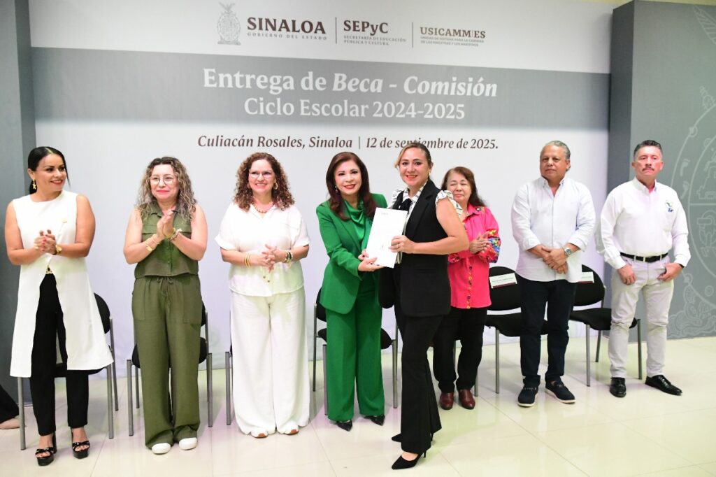 Sinaloa impulsa la formación de docentes con aumento histórico en Becas-Comisión