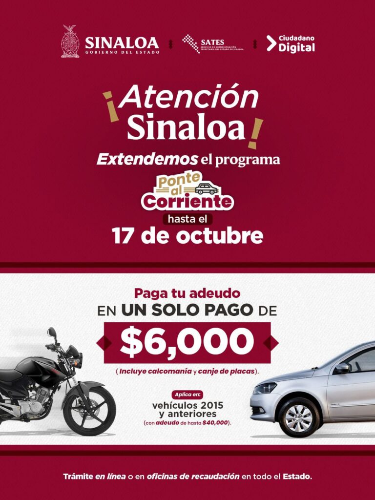 Extienden el programa Ponte al Corriente