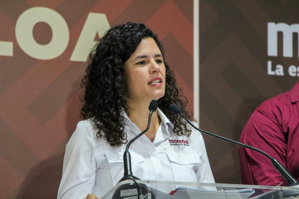 Luisa María Alcalde en Sinaloa