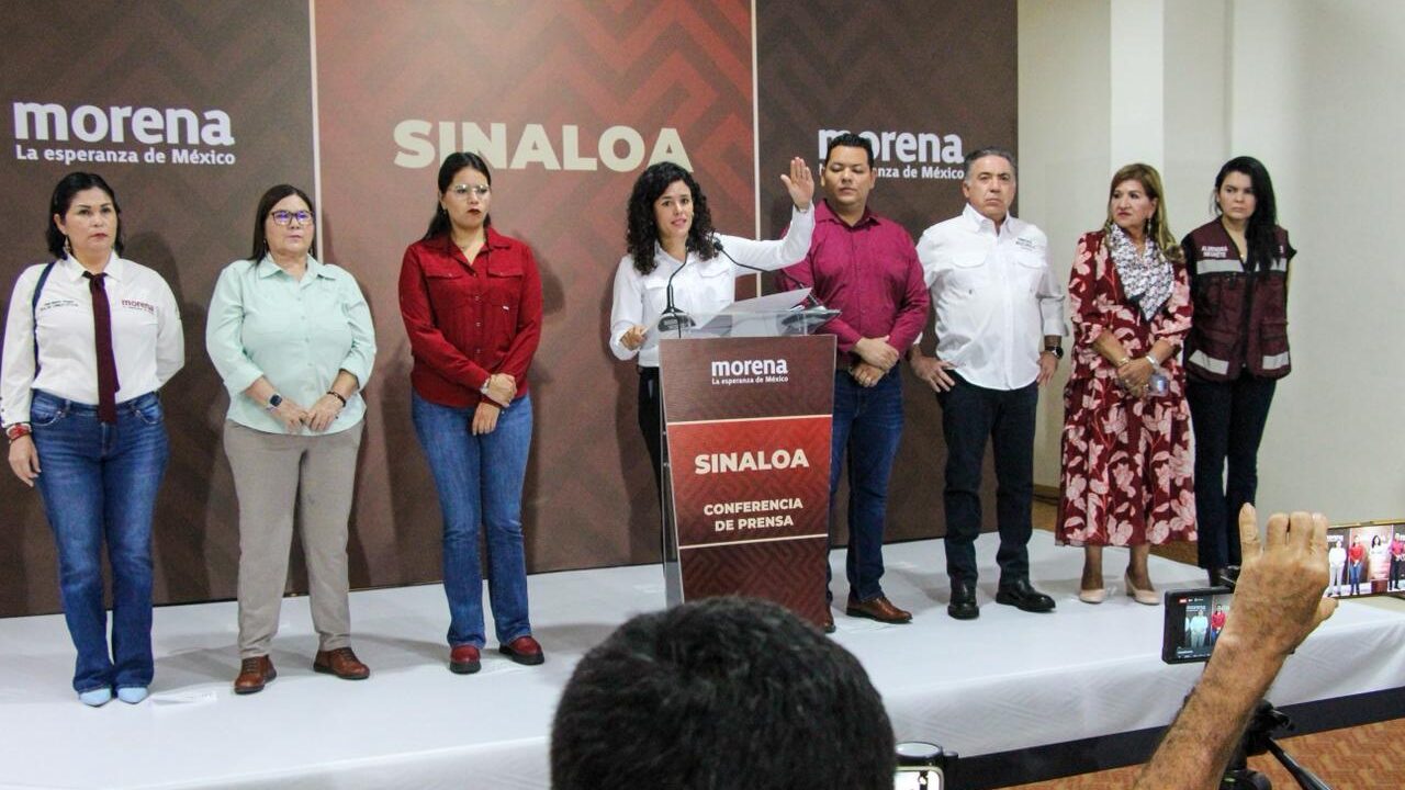Luisa María Alcalde en Sinaloa