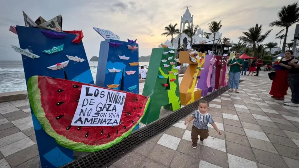 Feliciano Castro respalda manifestaciones pro Palestina en Sinaloa
