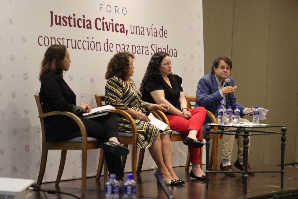 Sinaloa impulsa la Justicia Cívica para prevenir conflictos y fortalecer la paz ciudadana