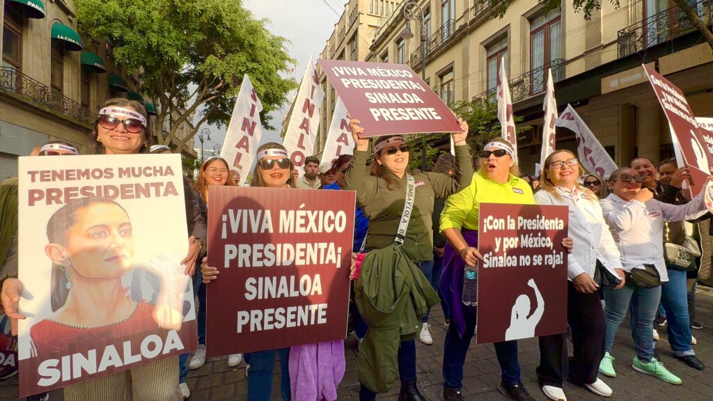 Sinaloa acompaña a Claudia Sheinbaum en el cierre de su gira