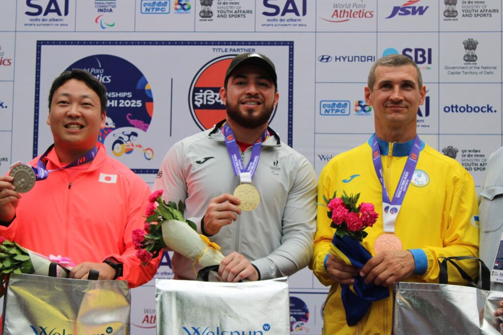 Luis Carlos López conquista el oro mundial en lanzamiento de disco