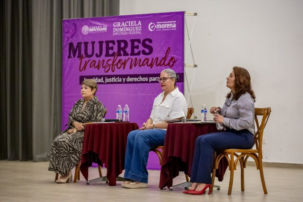Graciela Domínguez impulsa igualdad y derechos de mujeres