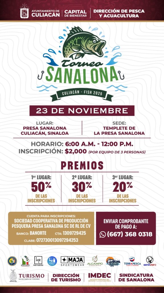 La pesca deportiva regresa a Sanalona