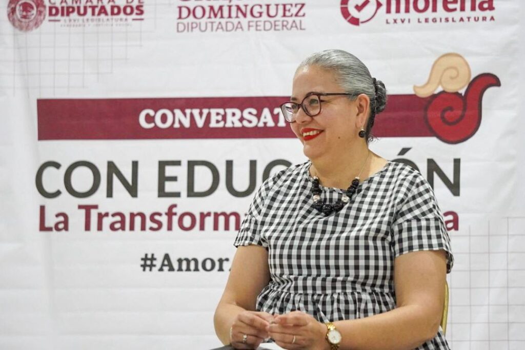 Graciela Domínguez destaca la transformación educativa en Sinaloa