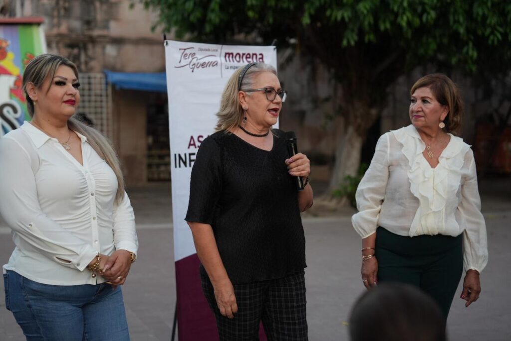 Tere Guerra reafirma su compromiso con el sur de Sinaloa