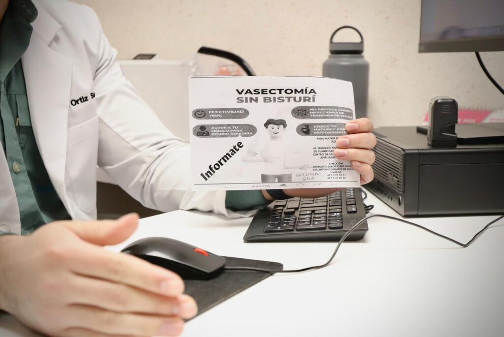 Secretaría de Salud invita a las jornadas de vasectomía sin bisturí en Sinaloa
