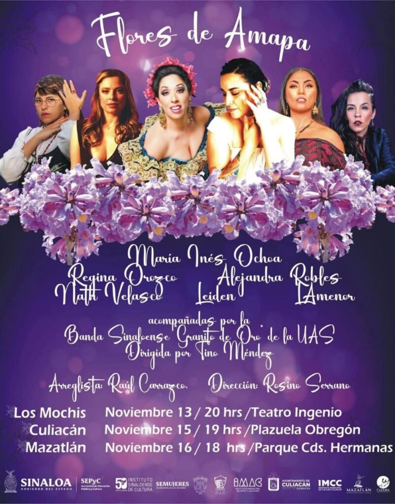 Flores de Amapa conquistará Culiacán