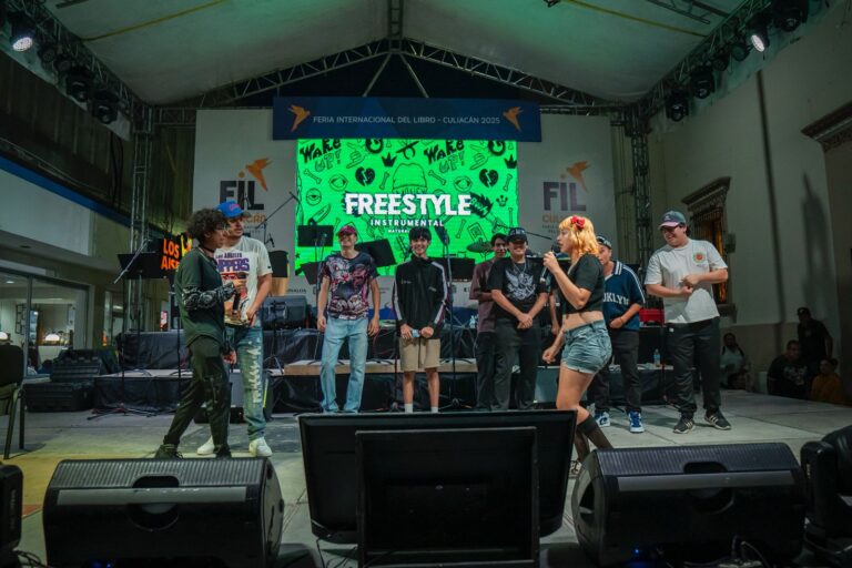 Freestyle y literatura se fusionan en la FIL Culiacán