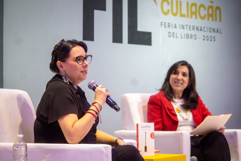 Cocodrilos de Magali Velasco se presenta en la FIL Culiacán