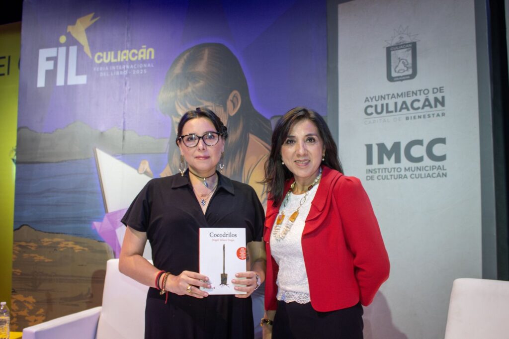 Cocodrilos de Magali Velasco se presenta en la FIL Culiacán
