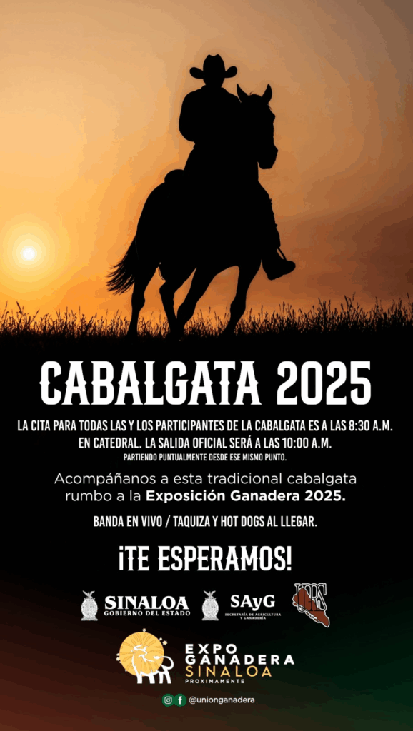 Culiacán se prepara para la gran Cabalgata 2025