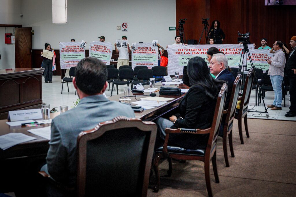 Señalan posible abuso institucional tras denuncia de Almendra Negrete