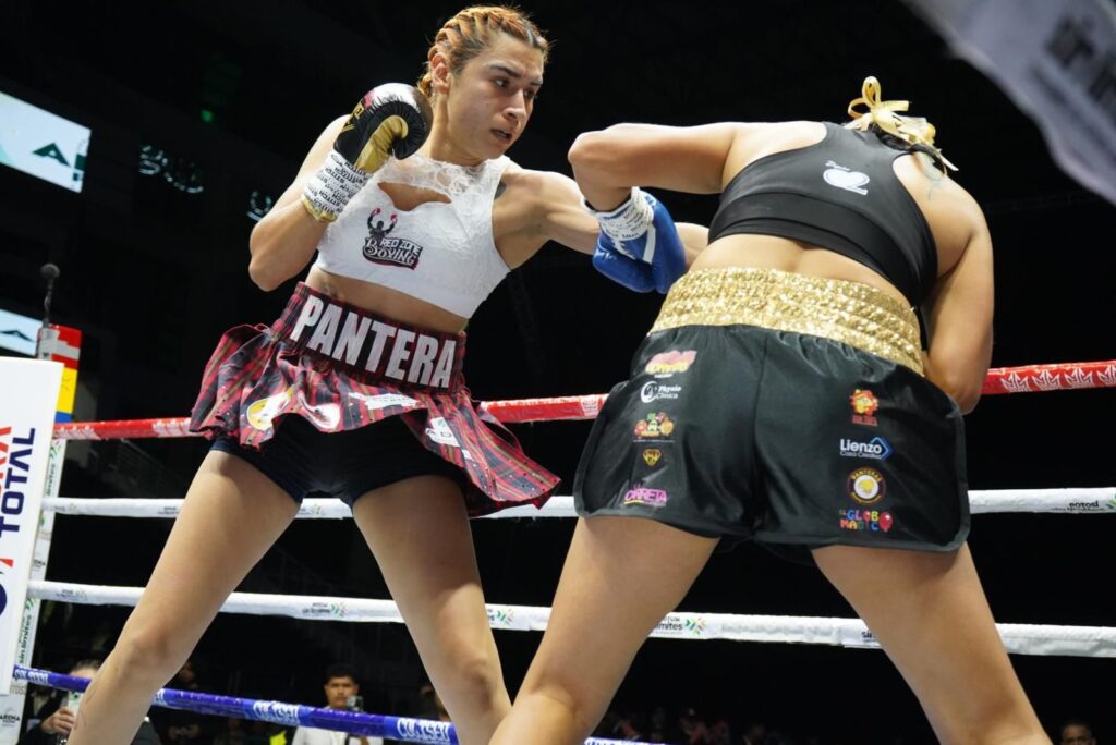 Rocío Domínguez en la cartelera de Chávez Jr