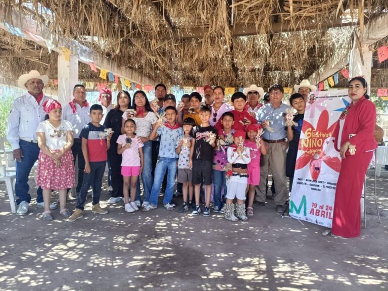 Sexto Festival del Niño Indígena en Sinaloa
