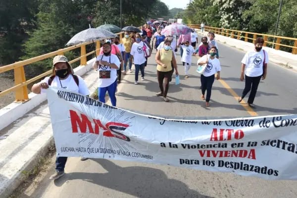 Marchas de personas desplazadas de Concordia