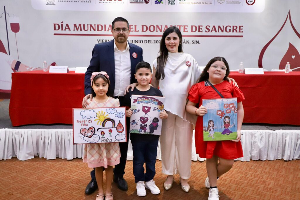 Sinaloa fortalece la donación de sangre; reconocen a héroes anónimos que ayudan a salvar vidas