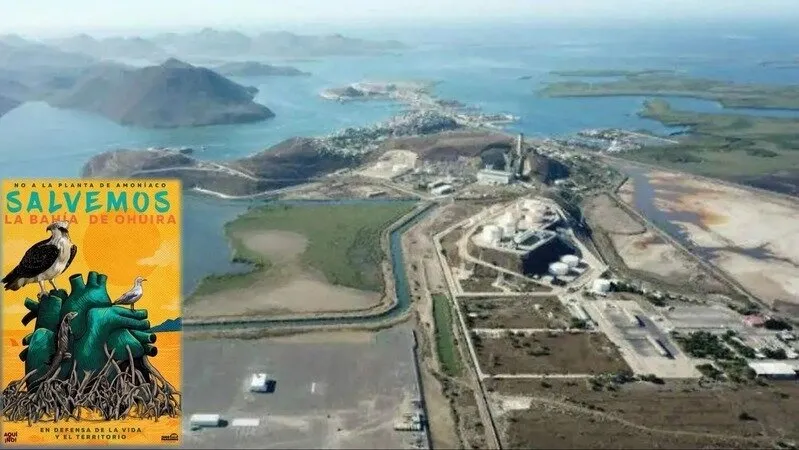 planta de amoníaco en Ohuira