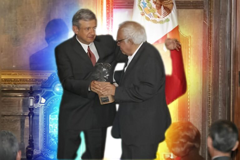 AMLO y Monsiváis