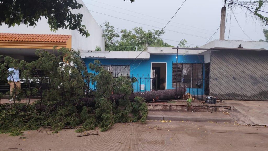 movilización por lluvias en Culiacán
