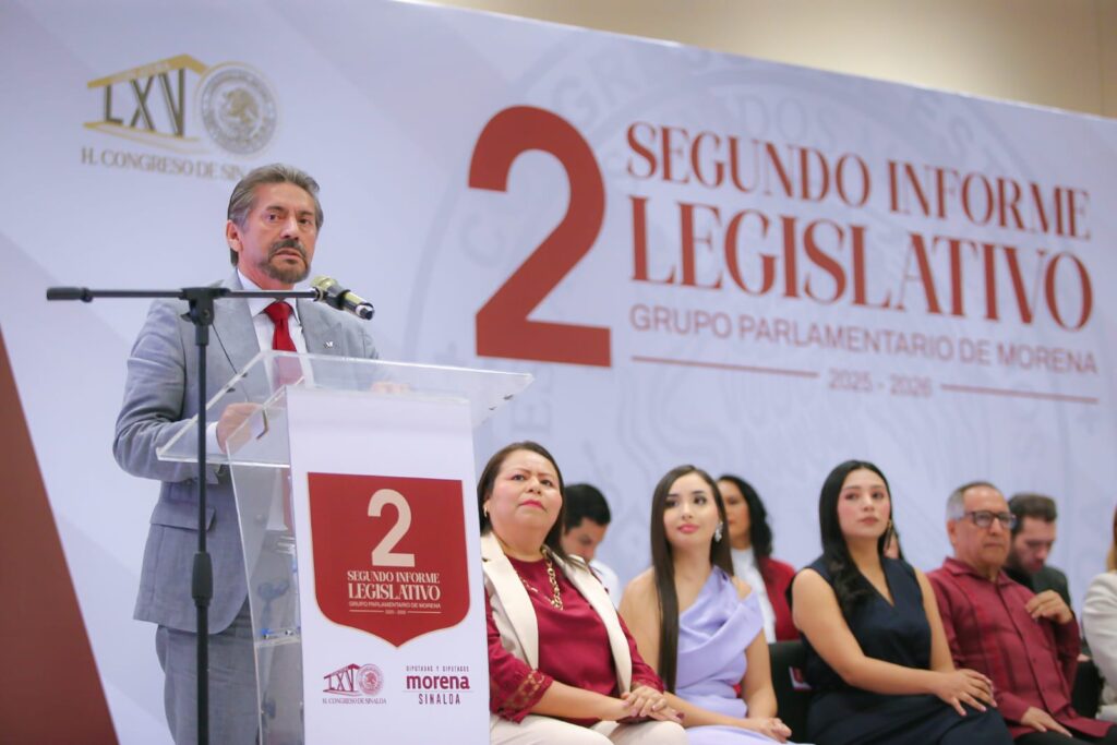 El Grupo Parlamentario de Morena en la LXV Legislatura presentó en Culiacán su Segundo Informe Legislativo