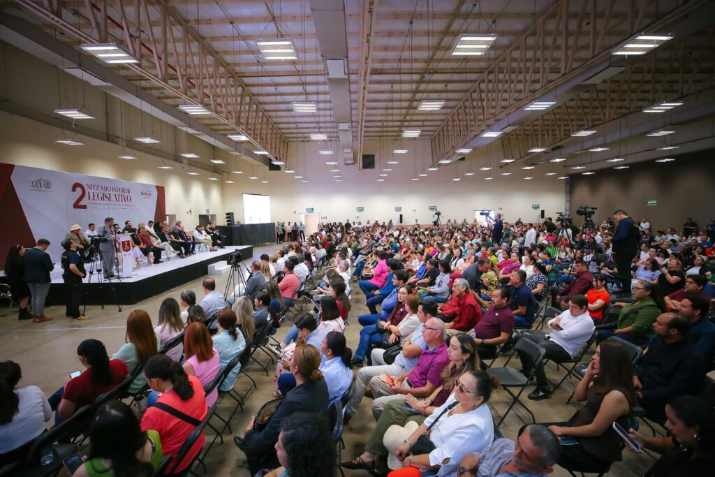 El Grupo Parlamentario de Morena en la LXV Legislatura presentó en Culiacán su Segundo Informe Legislativo